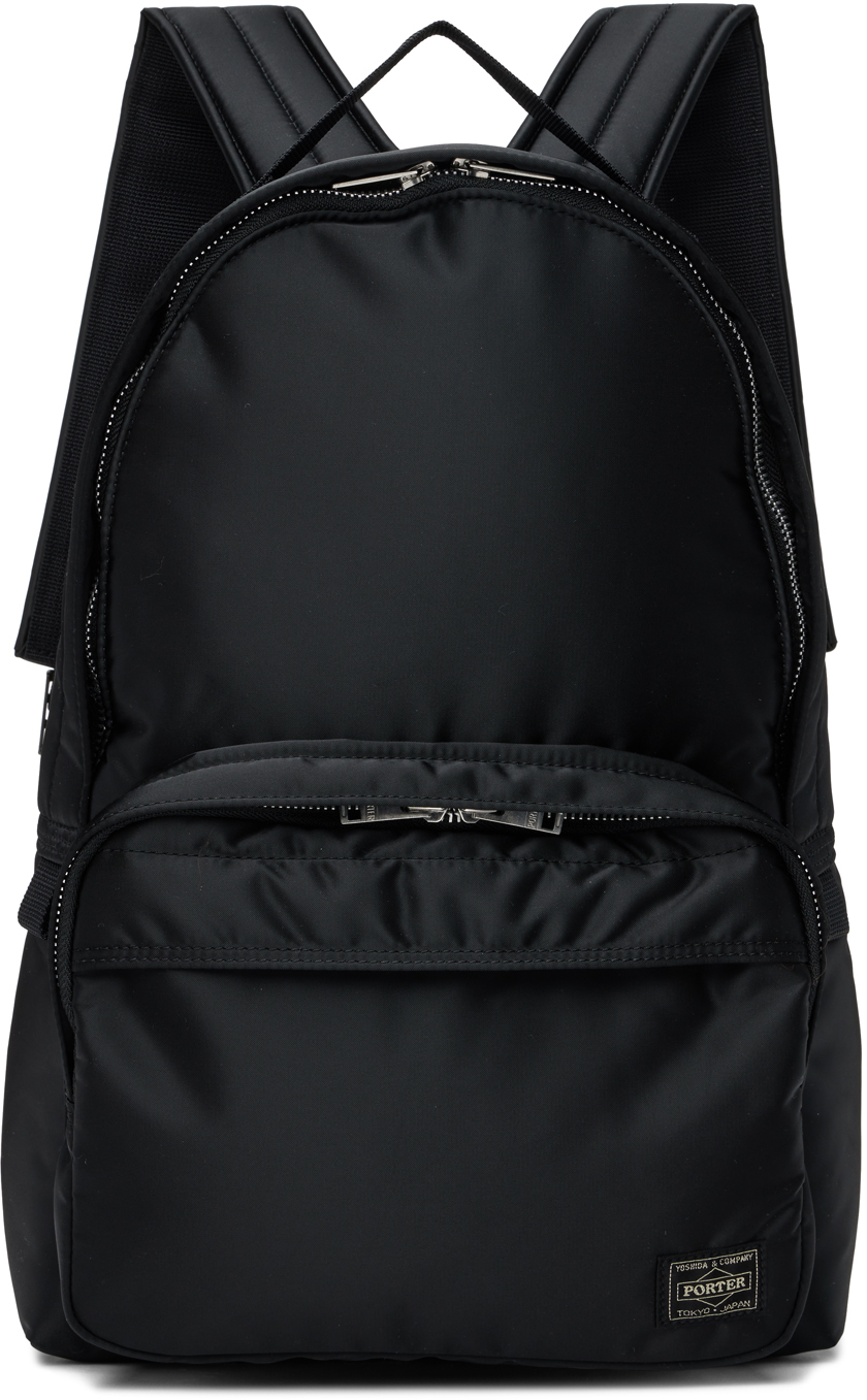 Black Tanker Backpack In Black 10