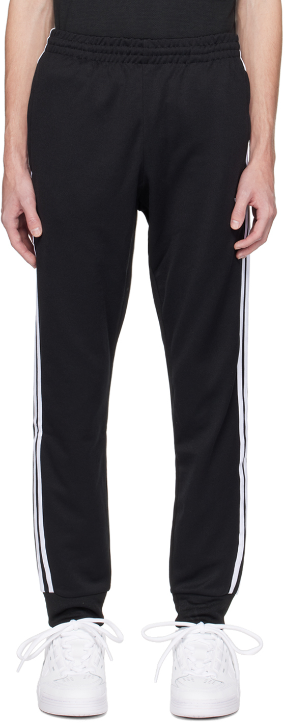 Adidas Originals SPRT US Track Pants In Sand And Black