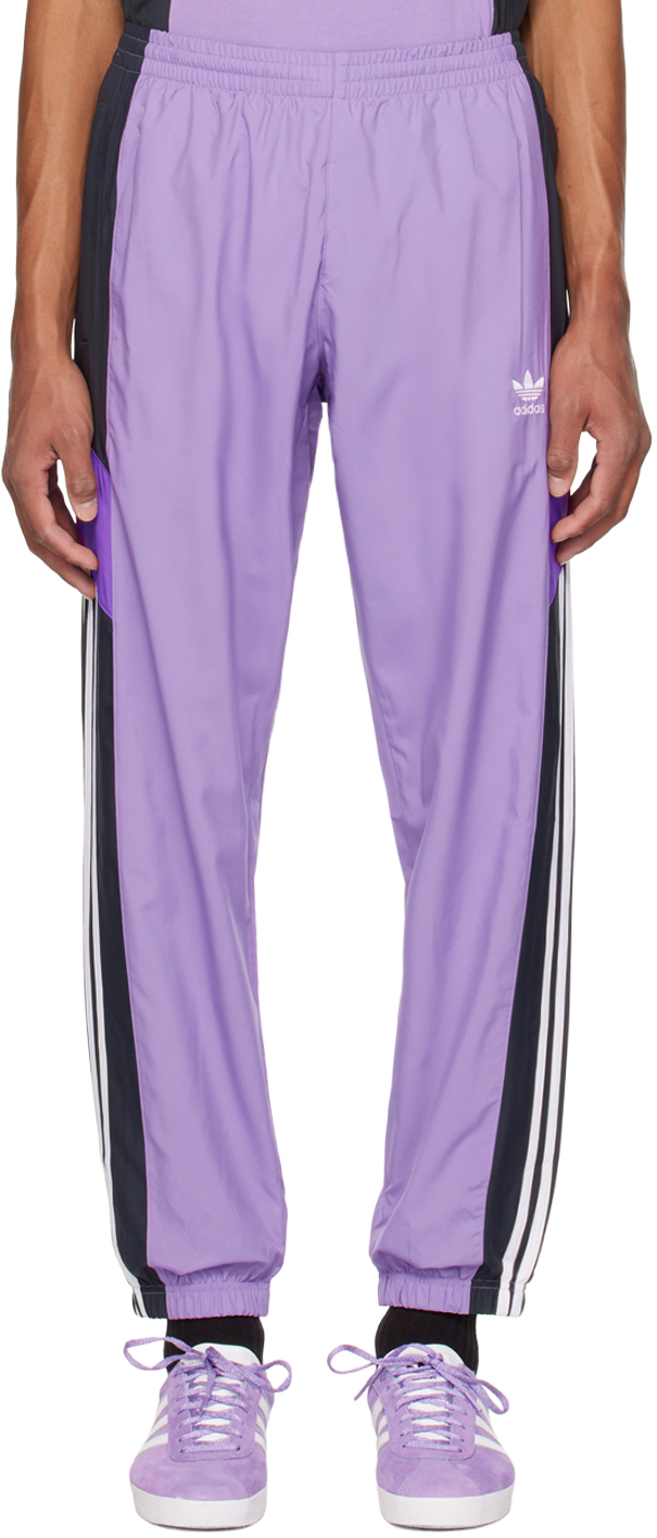 Tak sagde Rige adidas Originals: Purple & Black Rekive Track Pants | SSENSE