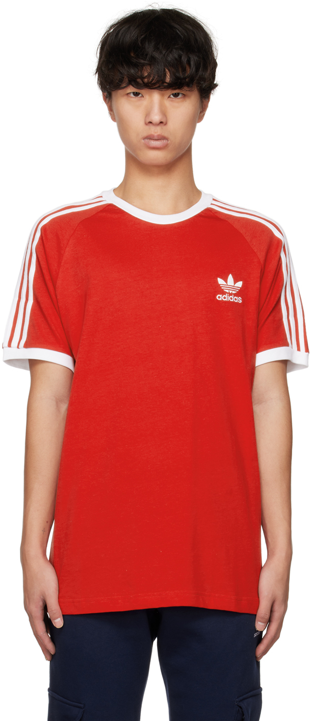 Red Adicolor Classics 3-Stripes T-Shirt adidas on