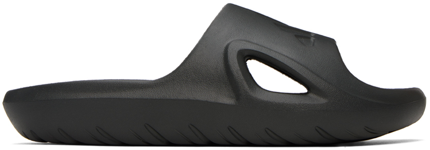 Adidas Originals Black Adicane Slides In Carbon / Carbon / Co