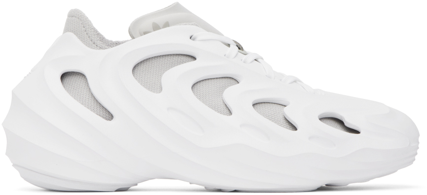 Adidas Originals Adifom Q Sneakers In Crystal White/white/black