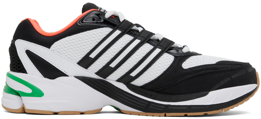 adidas Originals: Black & White Supernova Cushion 7 Irak Sneakers