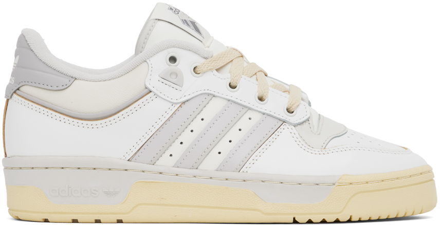 adidas Originals: White Rivalry Low 86 Sneakers | SSENSE Canada