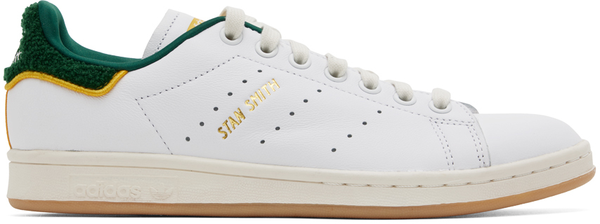 Adidas Originals White Stan Smith Sneakers In Ftwr White/off White