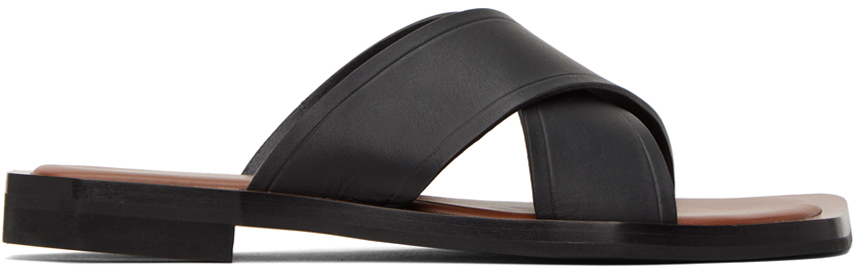 Wales Bonner Black Promise Sandals