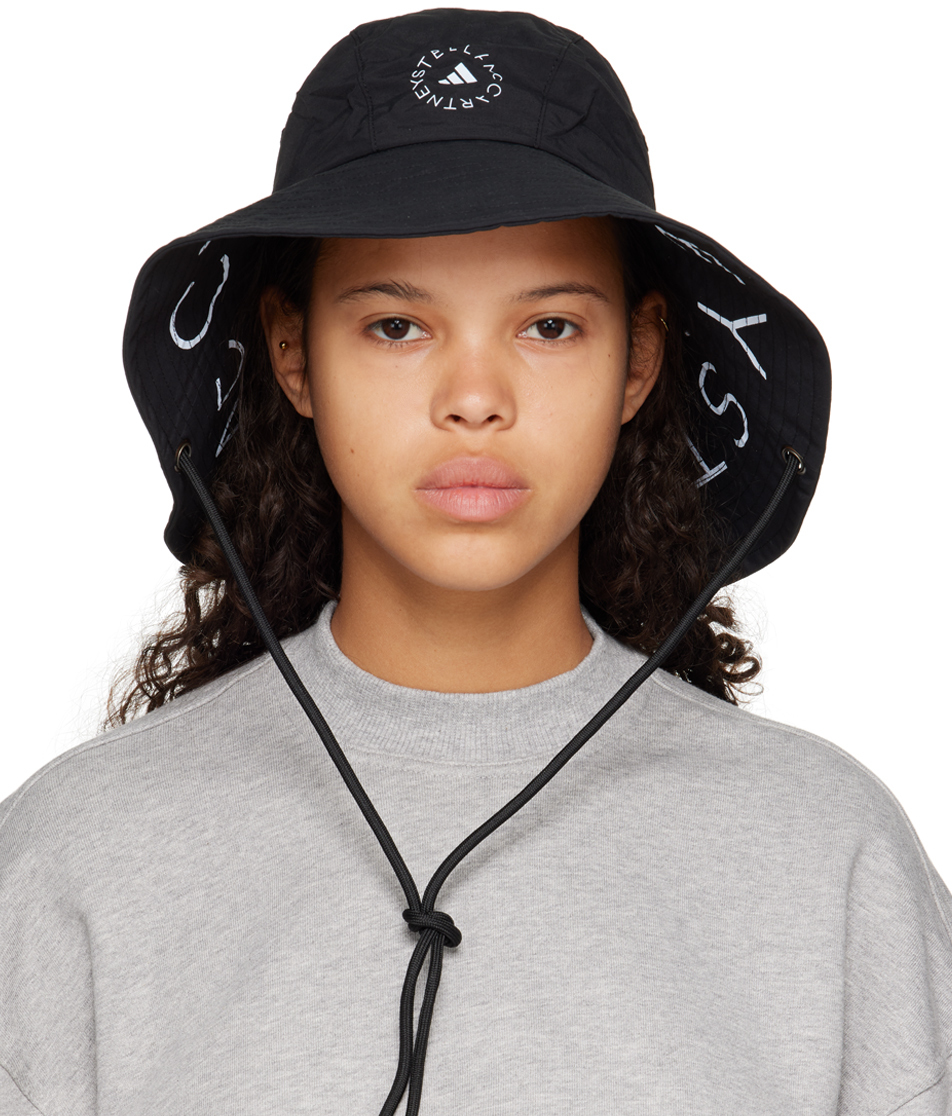 Alrededor Chip franja Adidas By Stella Mccartney Asmc Bucket Hat In Nero | ModeSens