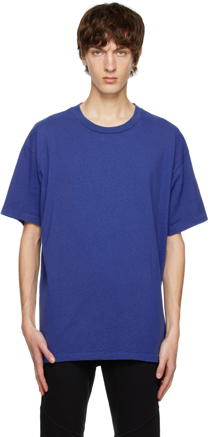 John Elliott Blue University T-Shirt