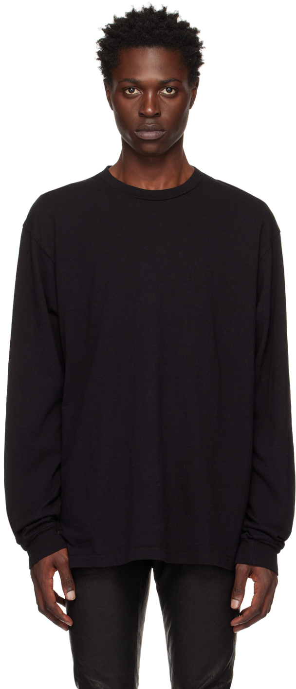 John Elliott: Black 900 Long Sleeve T-Shirt | SSENSE