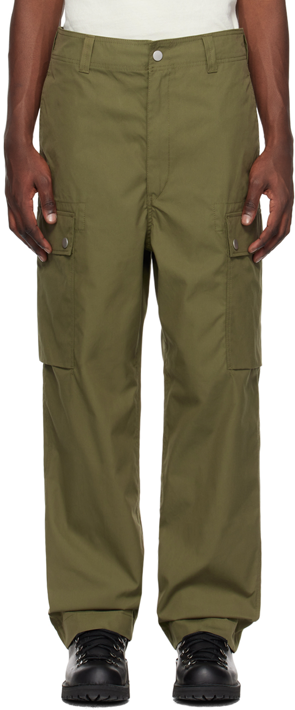 Nigel Cabourn Twill Pants In Green | ModeSens