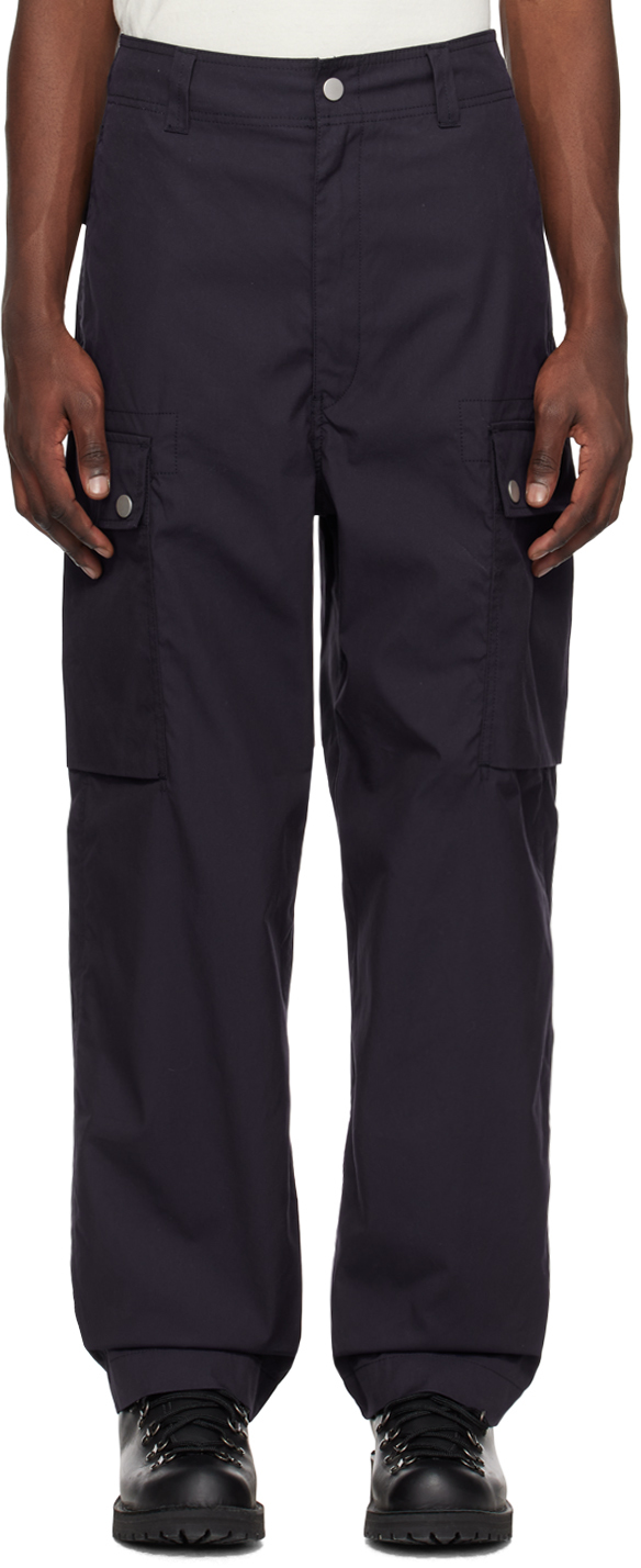 Navy Dutch Cargo Pants by Nigel Cabourn on Sale