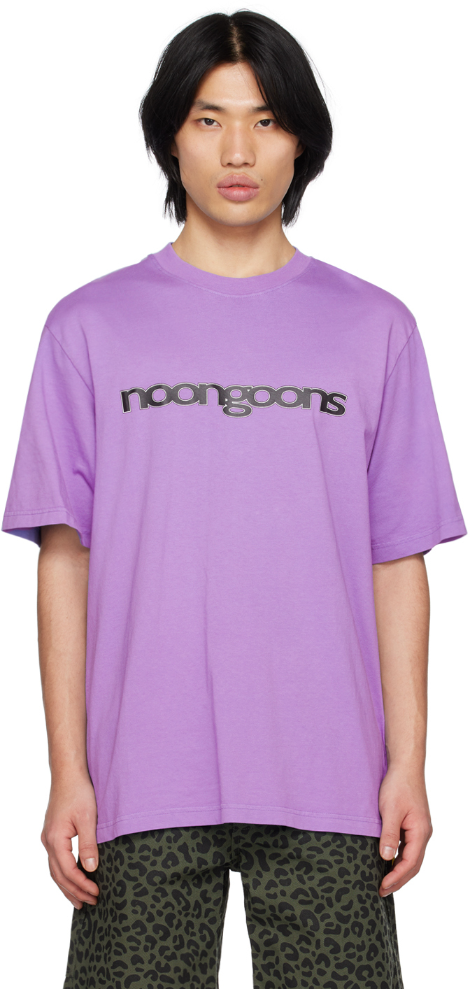 Noon Goons: Purple Very Simple T-Shirt | SSENSE UK