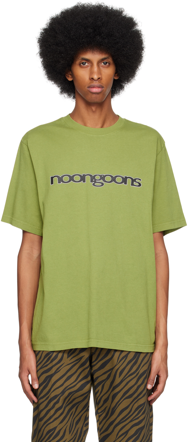 Noon Goons Green Very Simple T-shirt In Epsom Green