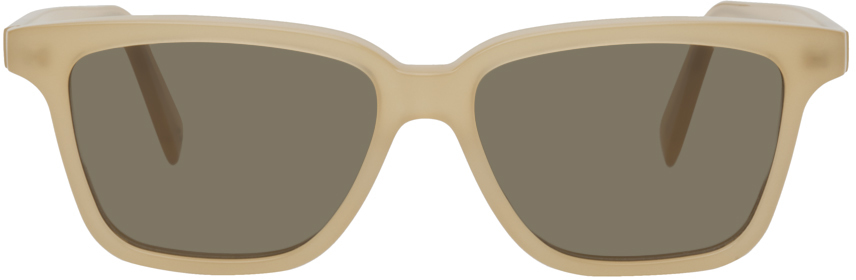 Totême The Squares Square-frame Acetate Sunglasses In Neutrals