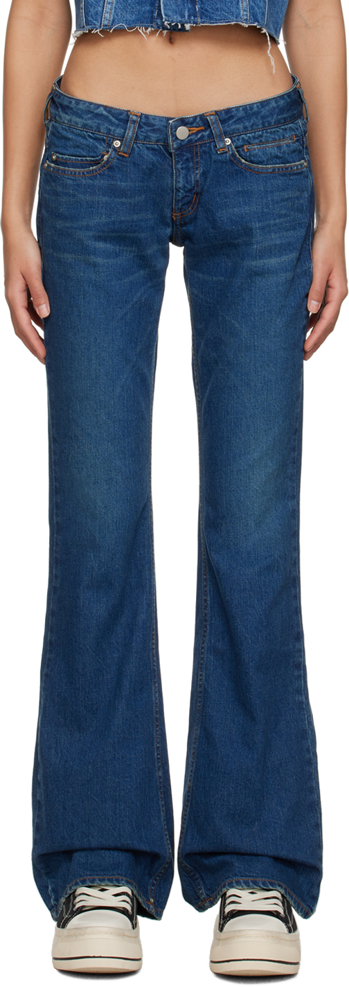 PERVERZE SSENSE Exclusive Indigo Nano Mist Jeans | Smart Closet