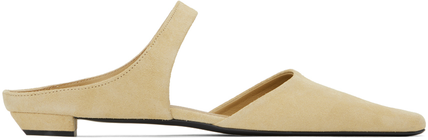 TOTÊME BEIGE 'THE POINTY' LOAFERS