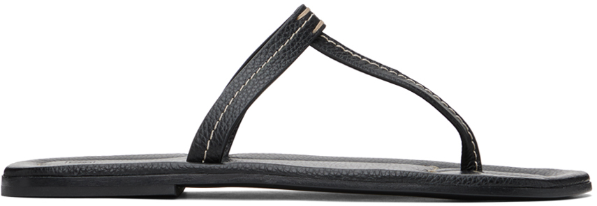 toteme T-Strap Sandal black grain *箱あり - www.minik.hr