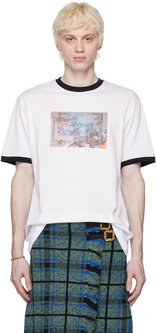 【関税込み】Cormio ホワイト Do Something Tシャツ White 'Do Something' T-Shirt by Cormio on Sale
