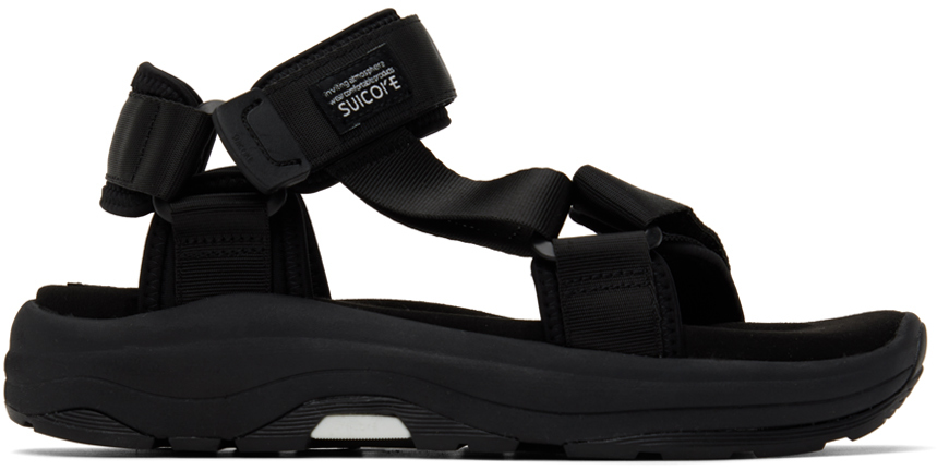 Black DEPA-Run Sandals