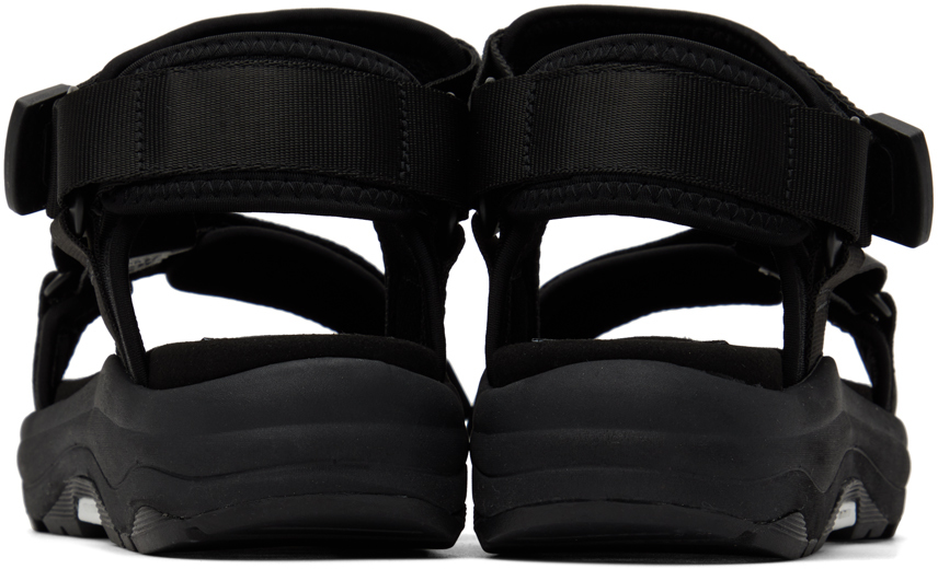 Suicoke Black DEPA-Run Sandals | Smart Closet