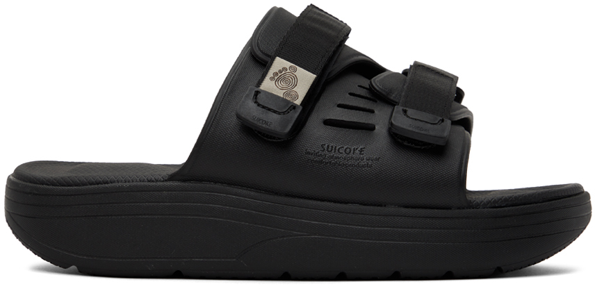 Suicoke Urich Sandals In Black