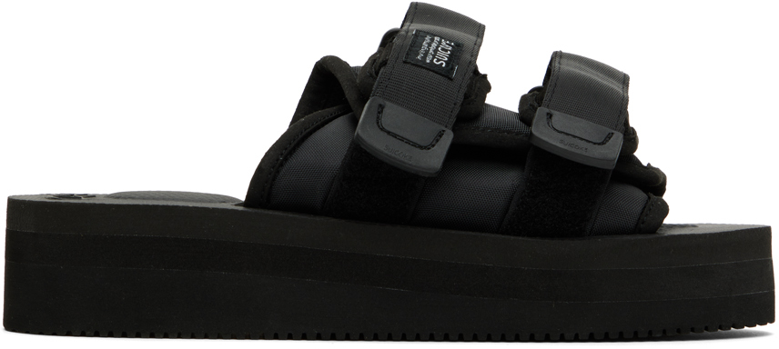 Black MOTO-VPO Sandals