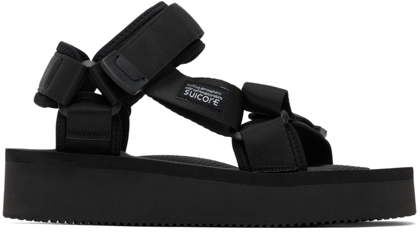Black DEPA-2PO Sandals