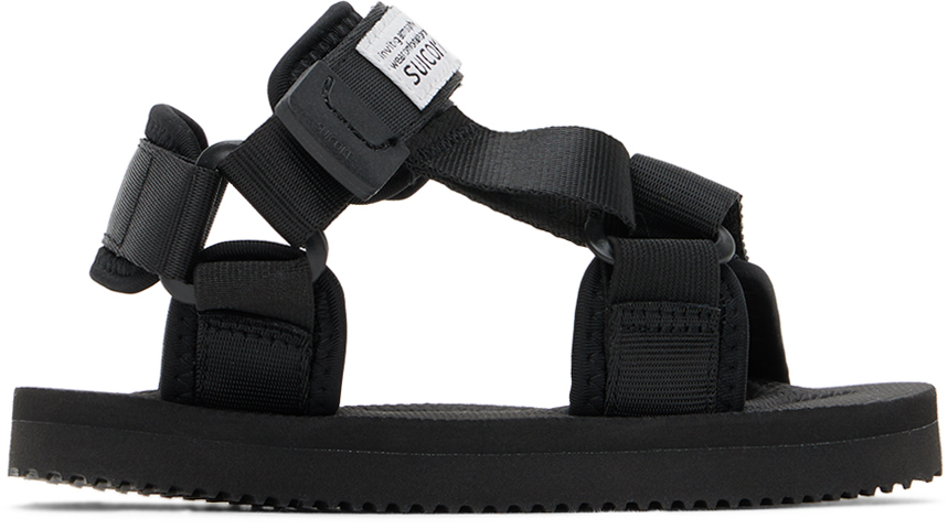 Suicoke Kids Black Depa-2 Sandals