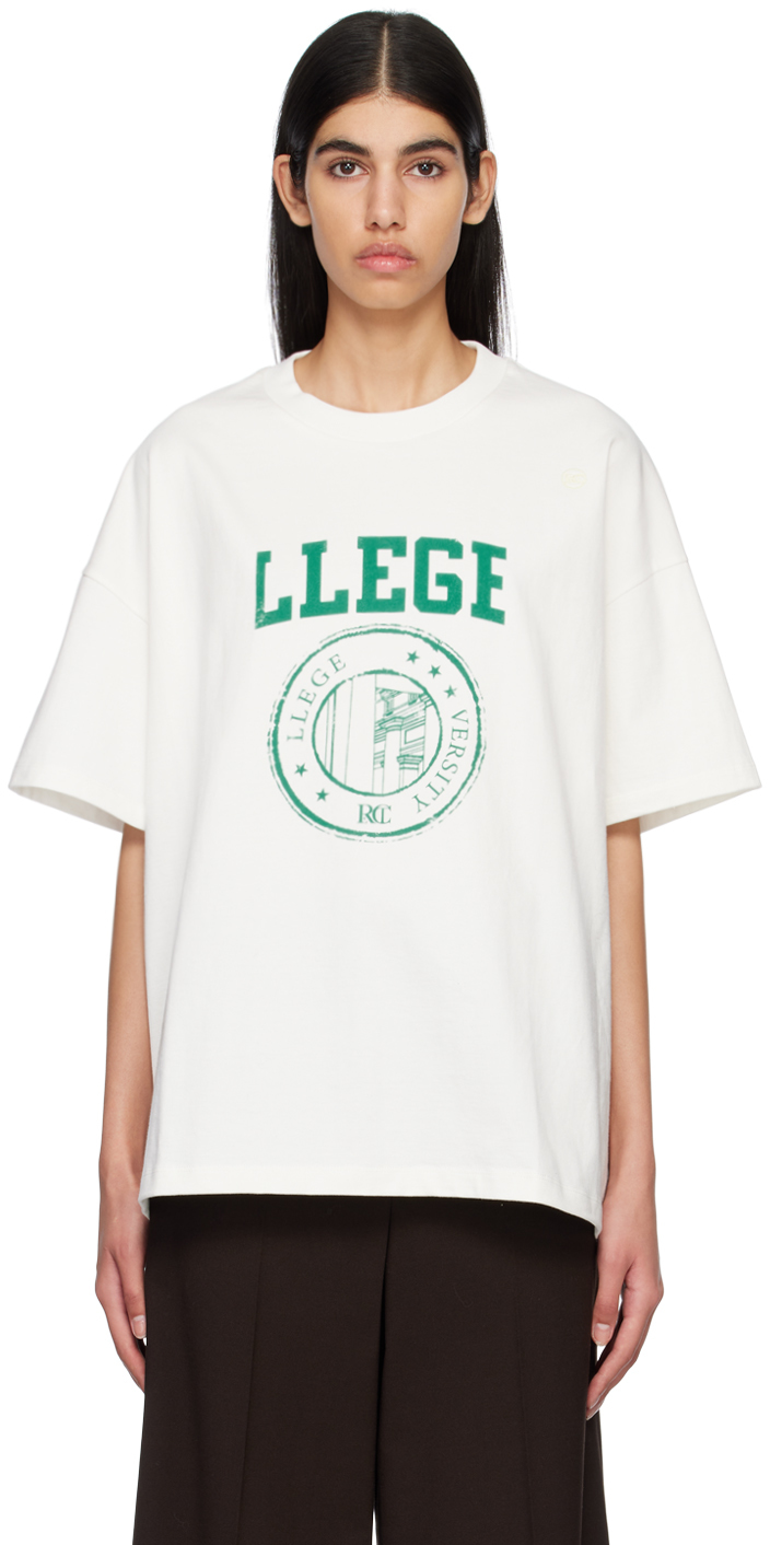 Recto: Off-White 'Llege' T-Shirt | SSENSE