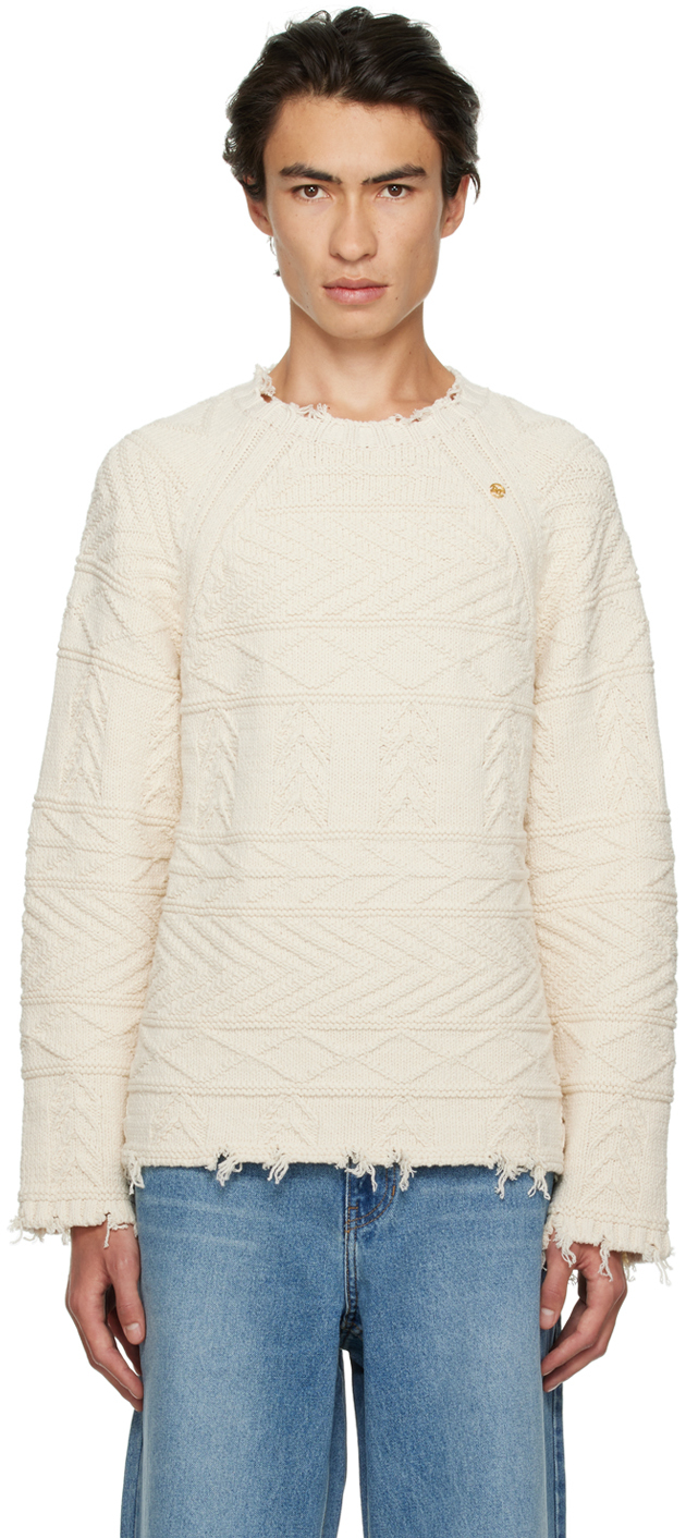 Pull ras du cou vintage pour homme – Style rétro main image 1