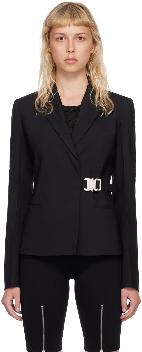 1017 ALYX 9SM: Black Buckle Blazer | SSENSE