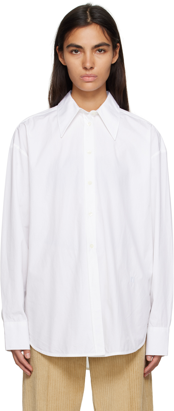 Teurn Studios Ssense Exclusive White Viola Shirt