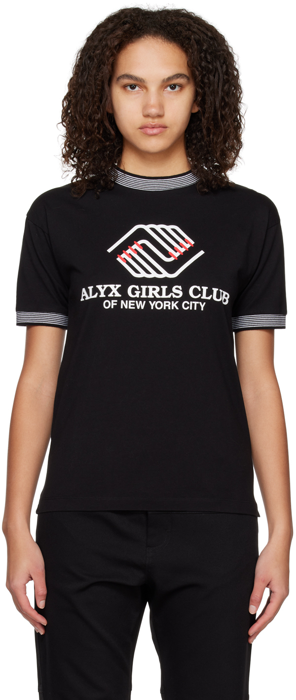 1017 ALYX 9SM Black 'Girls Club' T-shirt