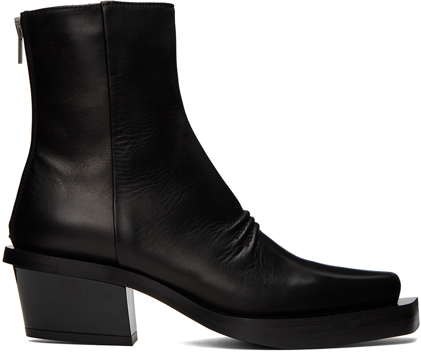 Alyx Black Leone Boots In Blk0001 Black