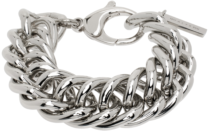 Alyx Silver Chunky Chain Bracelet In Silber