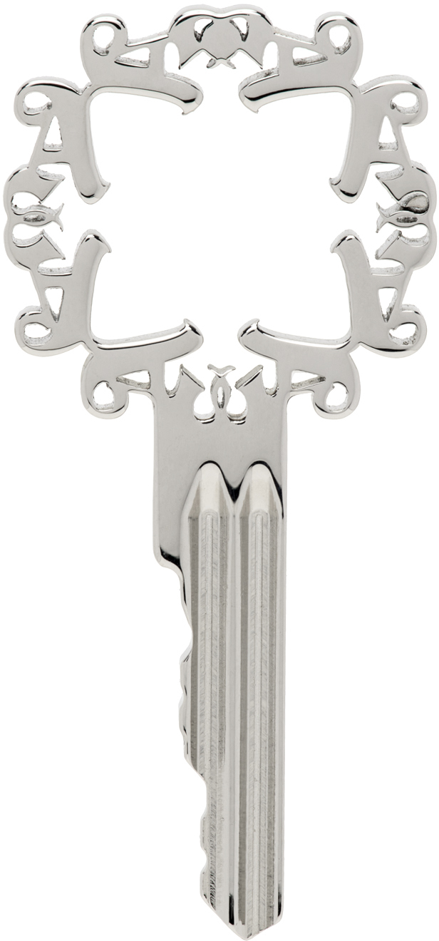Alyx Monogram Key Earring In Gry0002 Silver