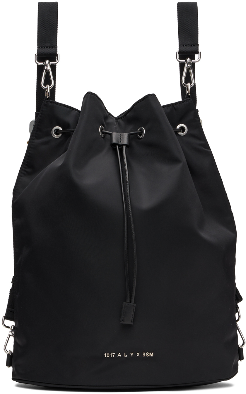 1017 ALYX 9SM: Black Buckle Soft Backpack | SSENSE