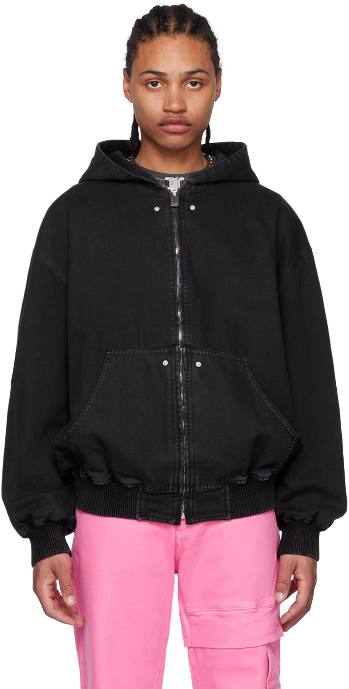 Alyx Zip up Hooded Jacket In Black ModeSens