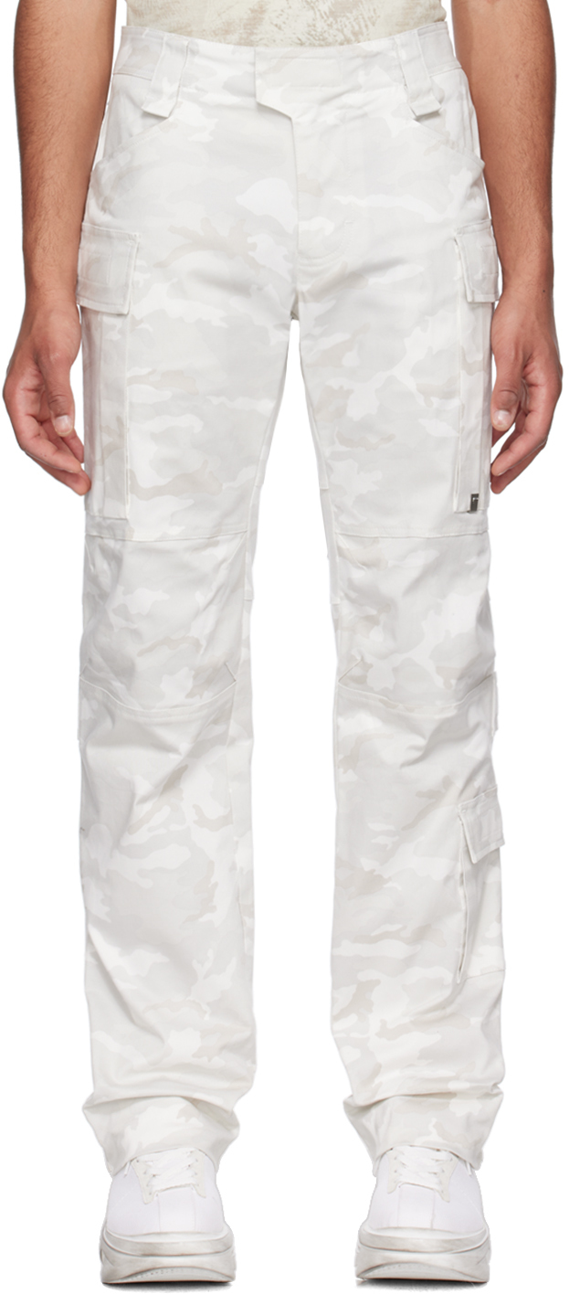 ALYX OFF-WHITE TACTICAL CARGO PANTS