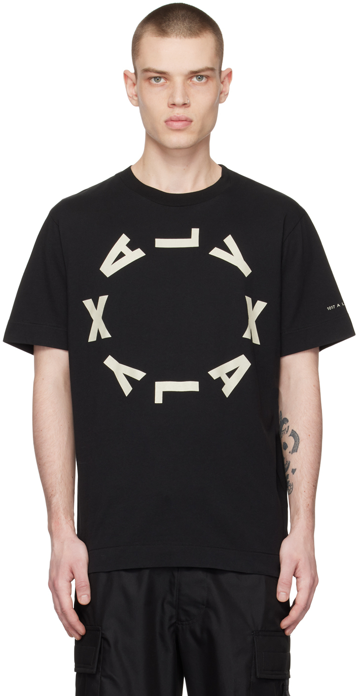1017 ALYX 9SM: Black Circle T-Shirt | SSENSE