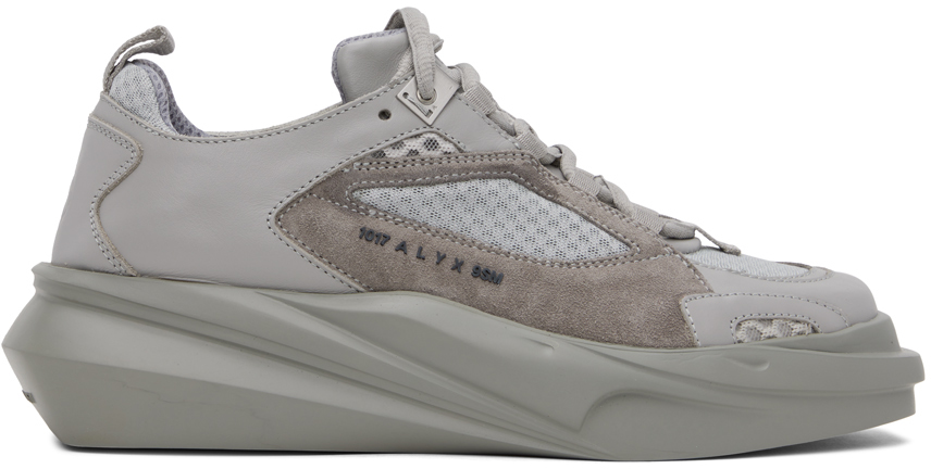 1017 ALYX 9SM: Gray Mono Hiking Sneakers | SSENSE