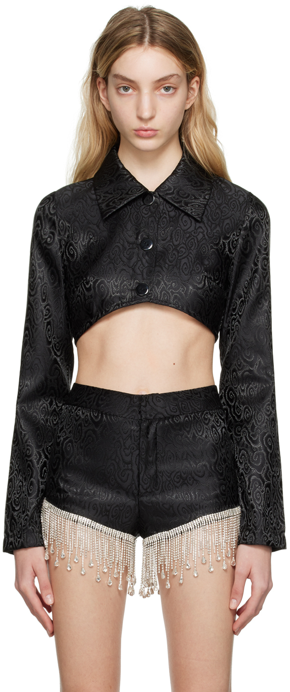 【関税込み】KIM SHUI SSENSE限定 ブラック Cloud ジャケット SSENSE Exclusive Black Cloud Jacket by KIM SHUI on Sale