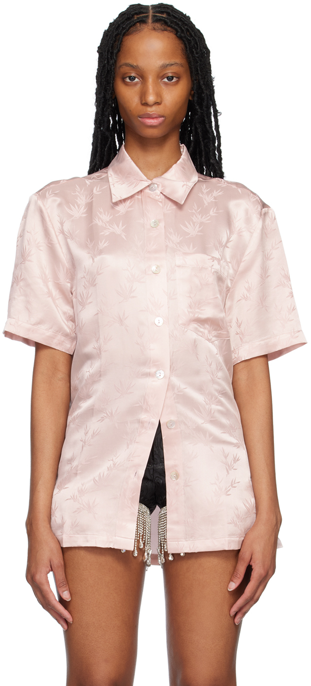 KIM SHUI SSENSE Exclusive Pink Shirt
