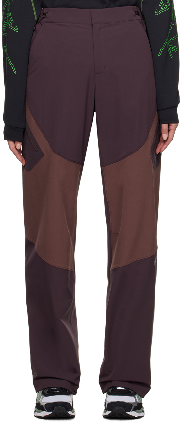 Burgundy Paltz Cargo Pants