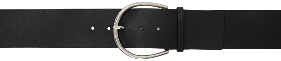 Black Vetiver Belt by Maryam Nassir Zadeh on Sale