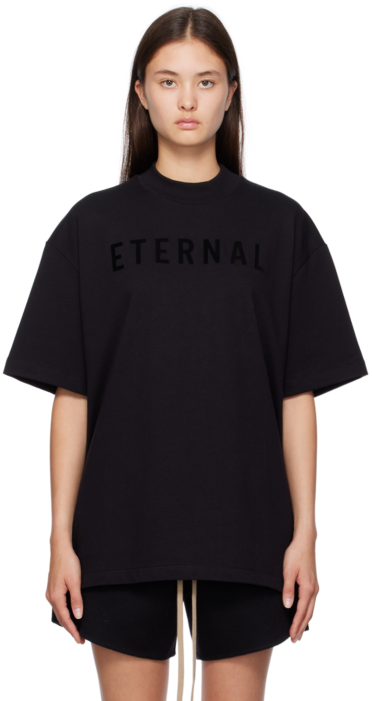 Black Eternal T-Shirt by Fear of God on Sale