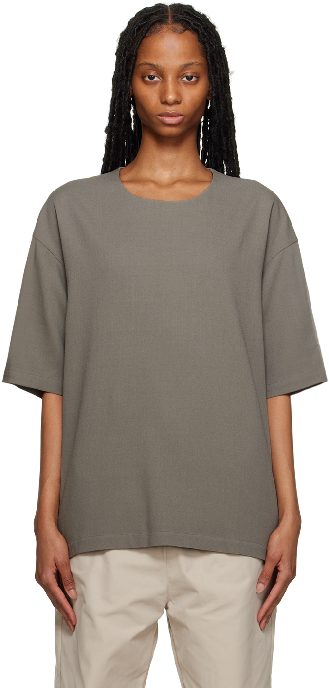Fear of God Gray Relaxed-Fit T-Shirt