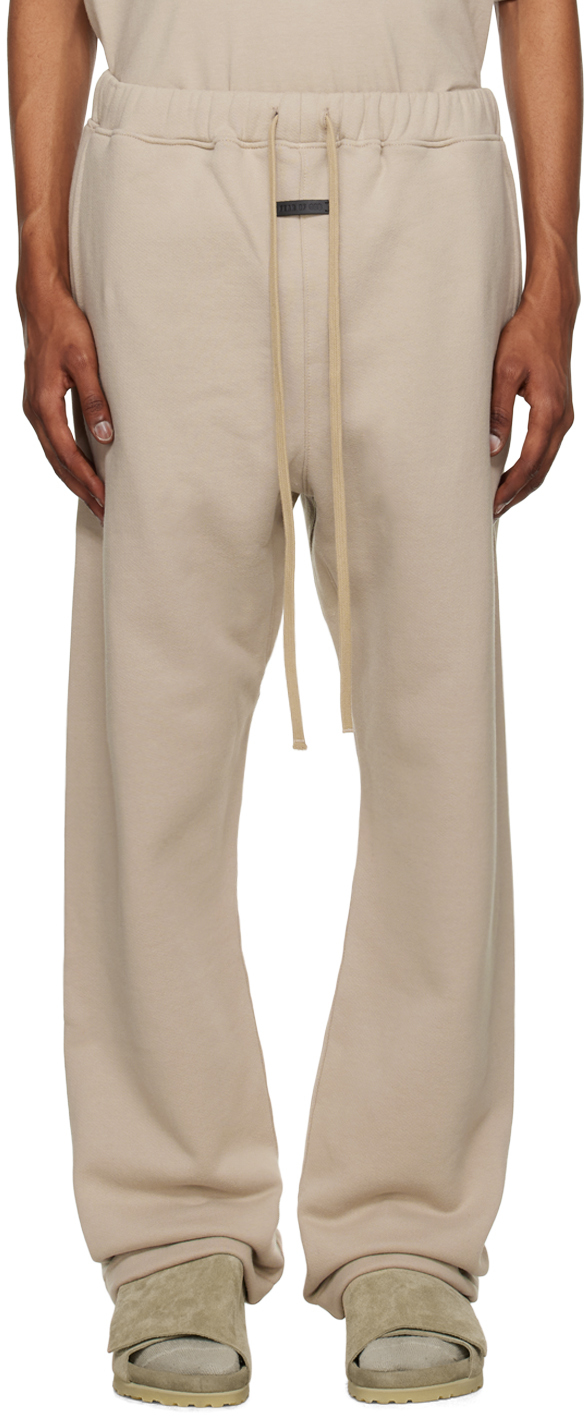 Fear of God Taupe Relaxed Sweatpants