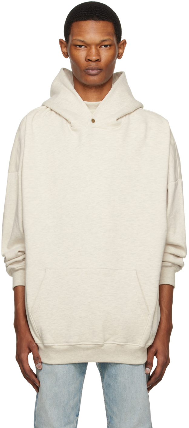 Fear of God Off-White Flocked Hoodie