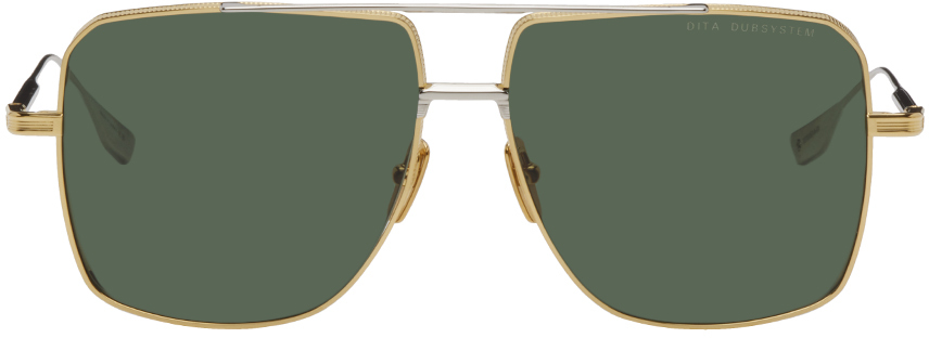 Dita Gold & Silver DUBSYSTEM Sunglasses